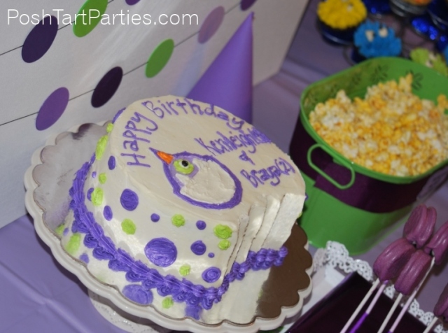 Purple People Eater Cake